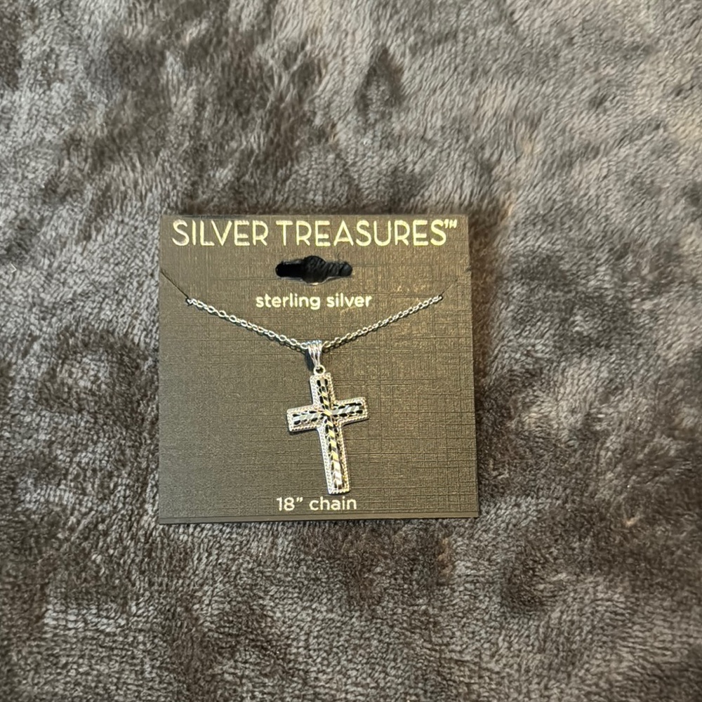 Sterling Silver Cross Necklace